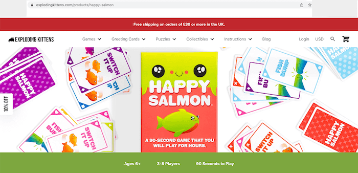 Happy Salmon Screenshot
