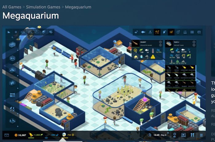 Megaquarium Screenshot